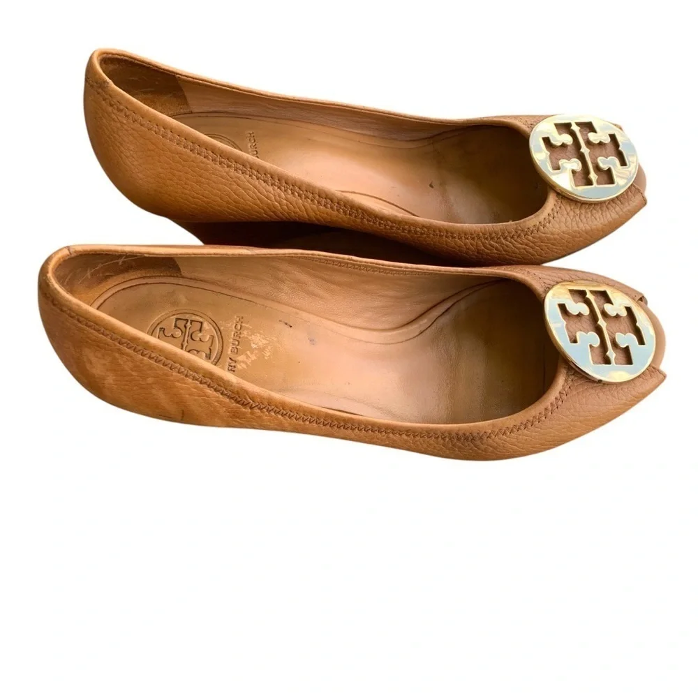 Tory Burch Women's Sally Closed Toe Wedge Pumps Women’s Size 10M